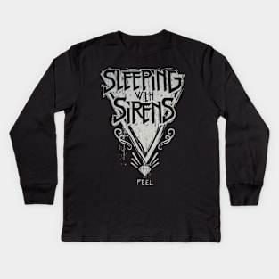 SLEEPING WITH SIRENS MERCH VTG Kids Long Sleeve T-Shirt